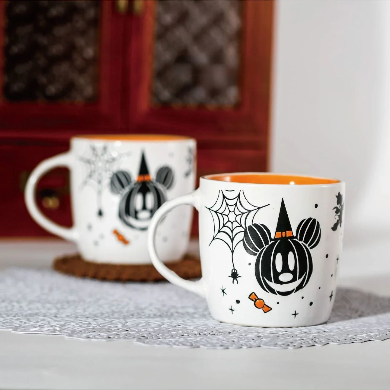 Halloween Ceramic Mugs, Relief Hand-painted Skull Coffee Mug, Light Luxury Creative Couple Water Cups, Breakfast Milk Tea Cup