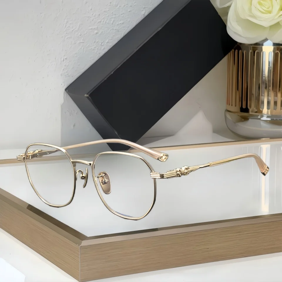 

Роскошные деловые мужские квадратные очки для чтения при близорукости, женские модные легкие очки из титанового сплава, оптическая оправа для очков по рецепту