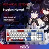 Honkai Impact 3 Stygian 님프 기계식 키보드, Seele Vollerei 유선 무선 RGB 백라이트 키보드 1