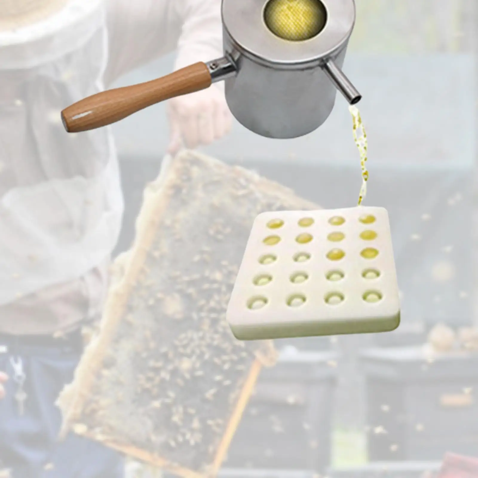 

Wax Queen Bee Cup, Bee Cup Model Accessories, DIY, Flexible, Lightweight,