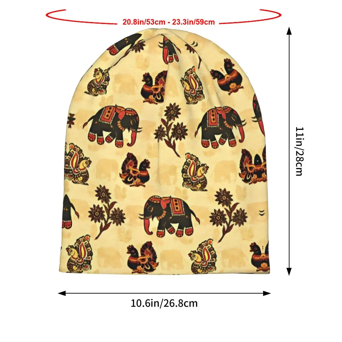 Elephant Beanies Caps Hat Fashion Bonnet Hats Men