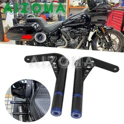 For HARLEY Softail Low Rider ST 117 FXLRST 2022 2023 2024 Highway Crash Bar Motorcycle Saddlebag Guard Crash Bars Protector