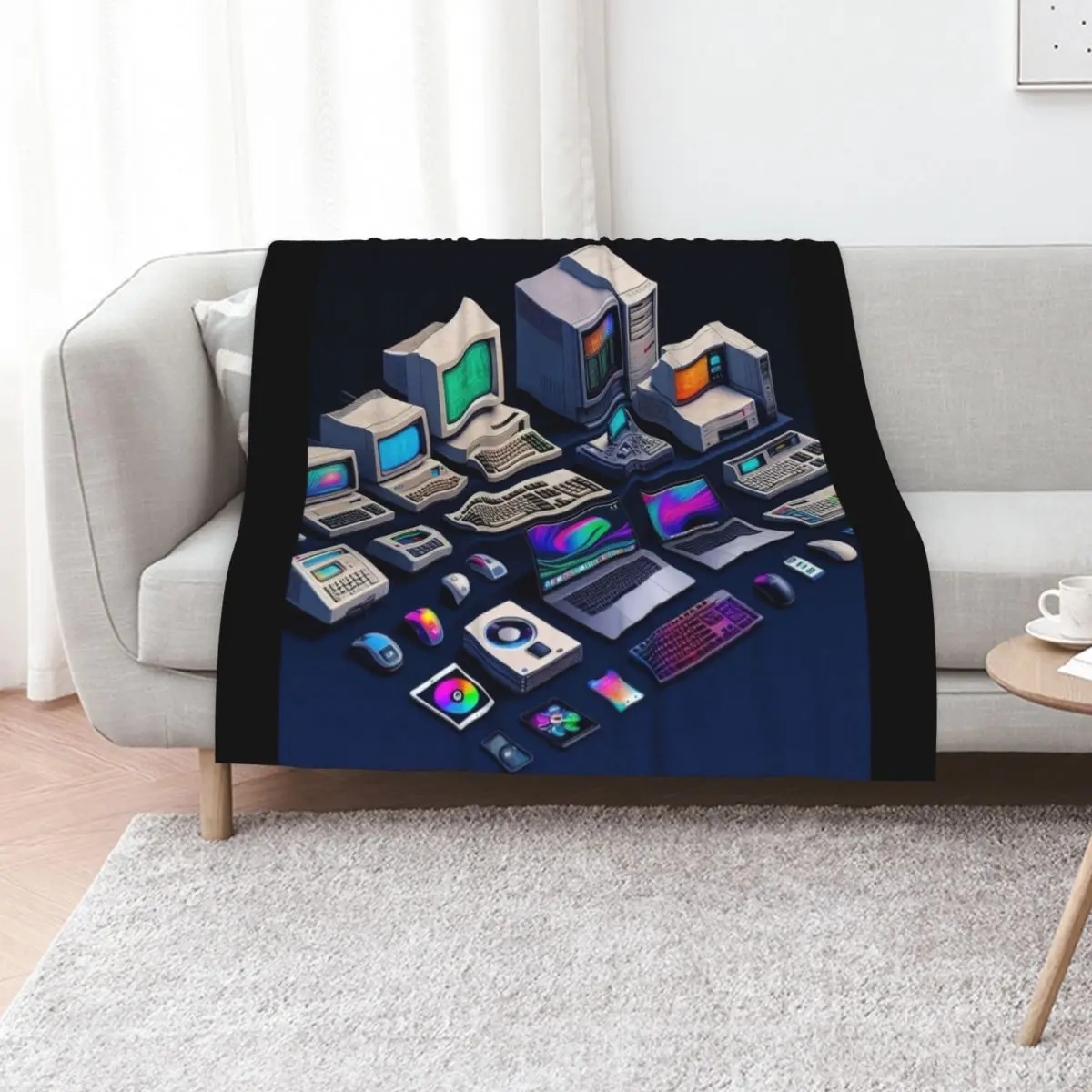 Computers #3 Throw Blanket Tourist Quilt Summer Beddings Thin Blankets For Baby Hair Blankets