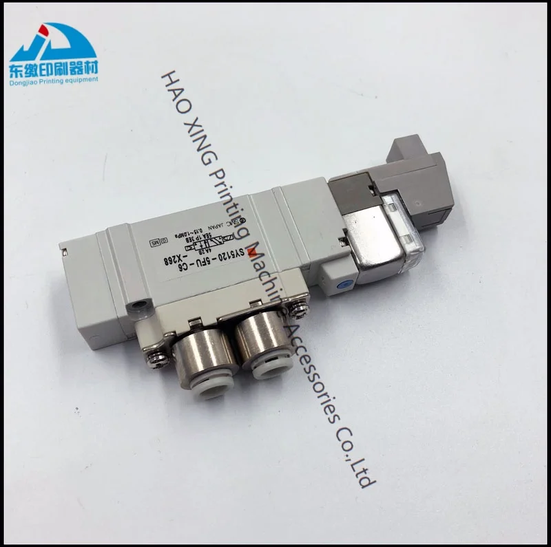 

Высококачественный электромагнитный клапан SY5120-5FU-C6-X268 для Roland 700, запасные части для оборудования офсетной печати, электромагнитный клапан