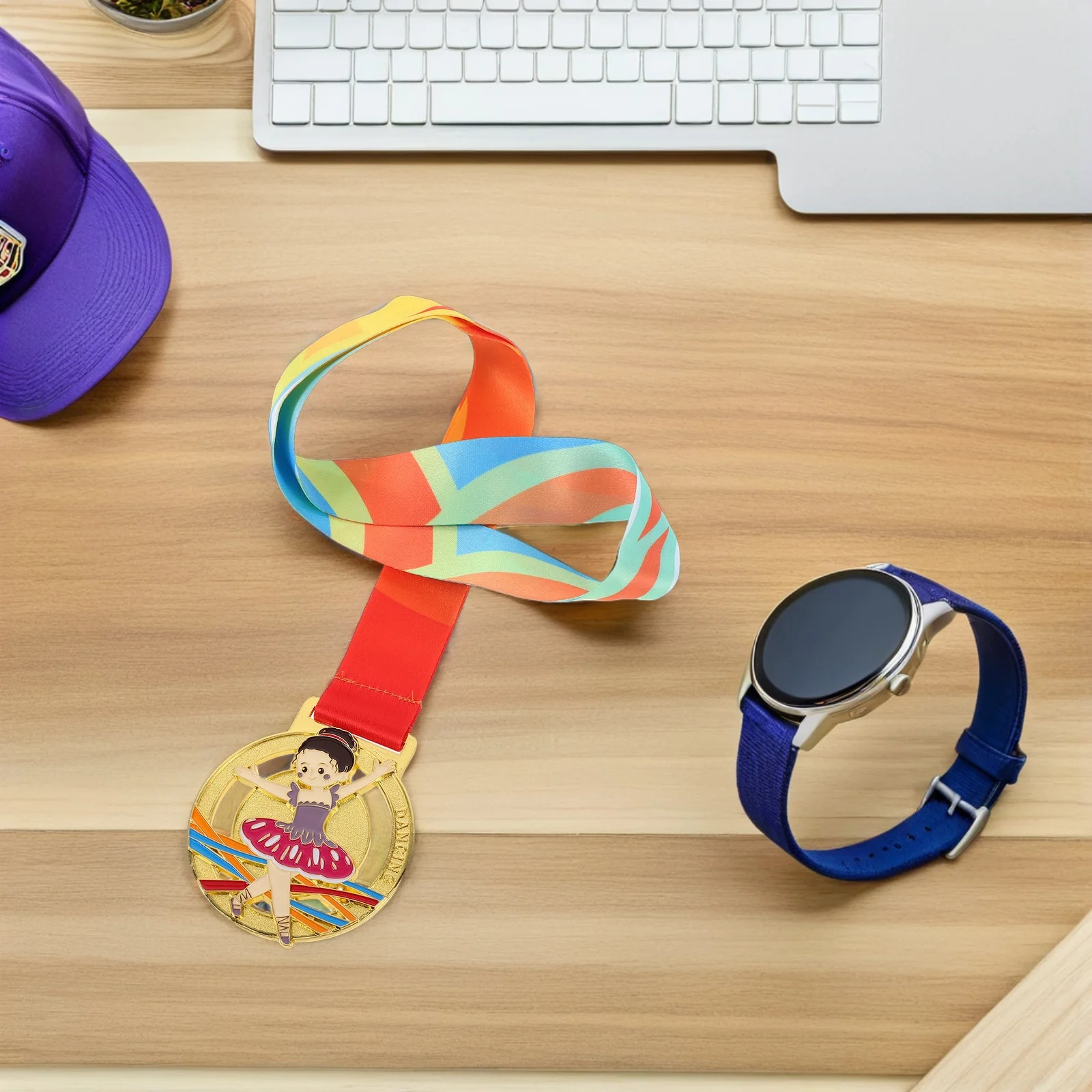 

Gold Dance Award Medals for Zinc Alloy Wear-Resistant Ideal for Kindergarten Graduation Ballet Dance Competitions Sports