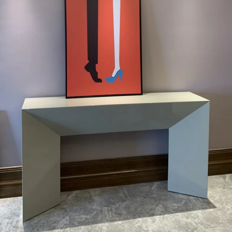 

Bar table minimalist modern Nordic home foyer table Italian light luxury