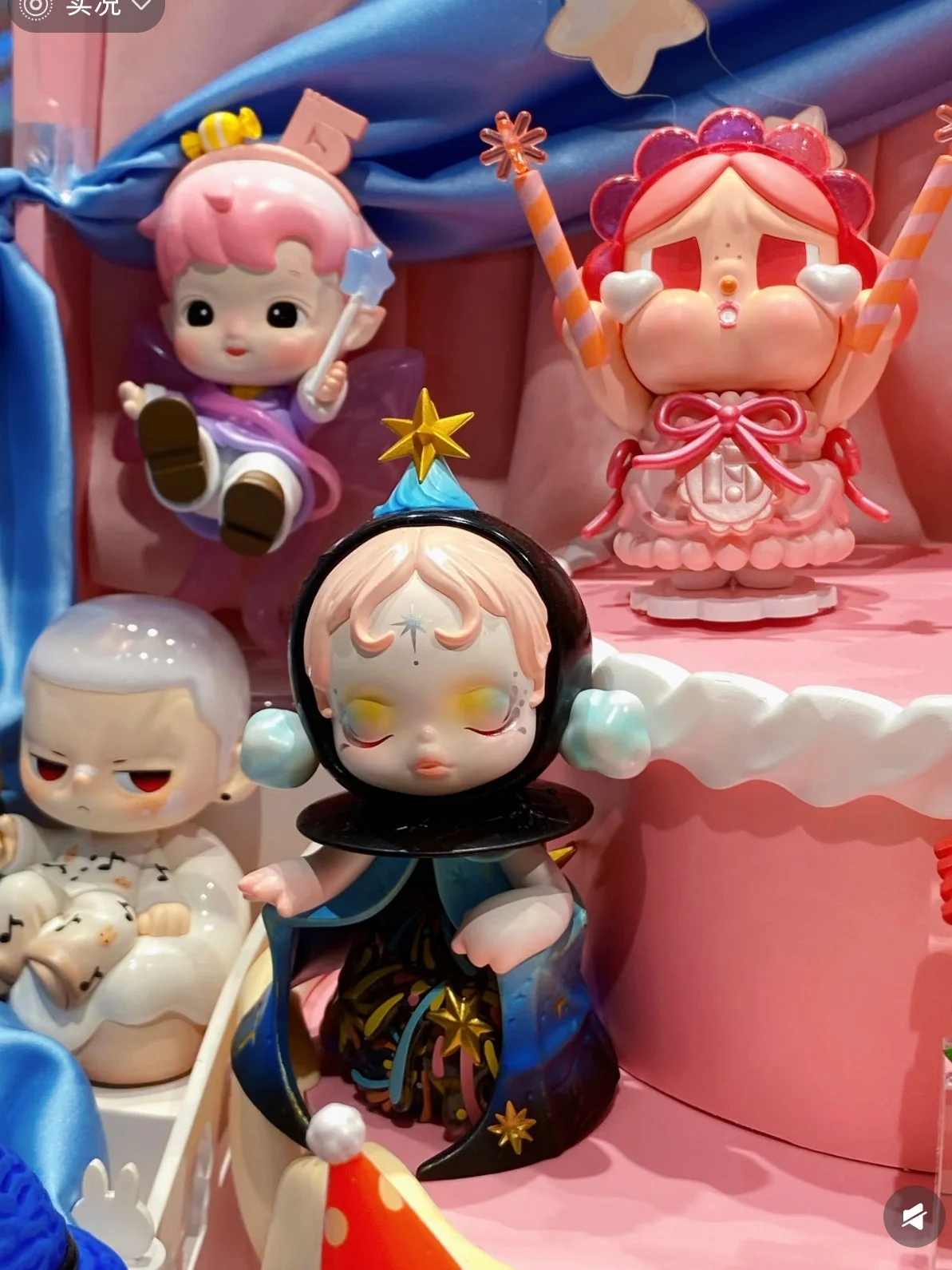 الأصلي Popmart الاحتفال باللحظة Popmart 15th الذكرى سلسلة صندوق أعمى زخرفة تمثال جمع هدية الكريسماس #1