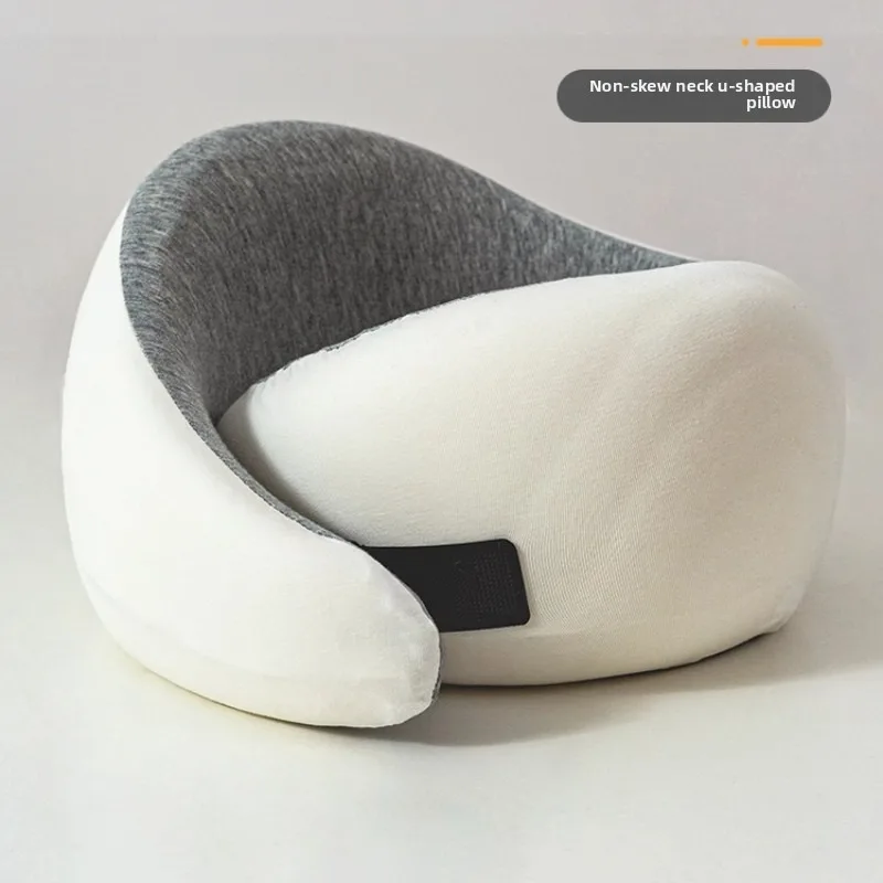 

Portable U-shaped Pillow Memory Foam Snail Pillow Travel Neck Pillow to Relieve Neck Pain Office Nap Pillow