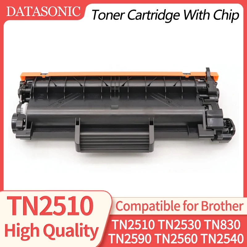 

1 шт. TN2510 TN2590 тонер-картридж для Brother HL-L2400DW L2442DW L2445DW 2447DW L2460DN L2865DW DCP-L2620DW MFC-L2860DW L2800