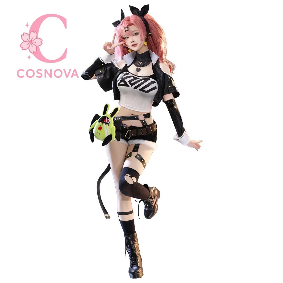 Zenless Zone Zero Nicole Demara Cunning Hares disfraz de Cosplay conjunto completo Sexy mujer Anime juego traje Sexy juego de rol ropa de fiesta