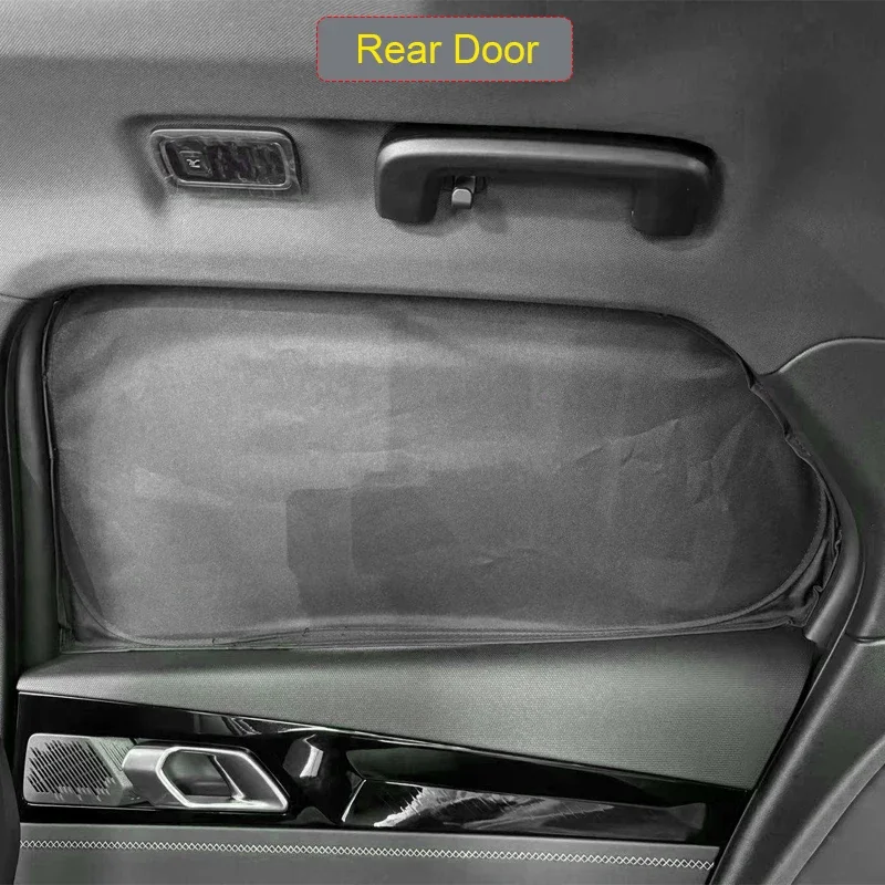 

Car Black Window Privacy Sunshade Anti-UV Heat Insulation Protect Cover Auto Interior Accessory For LYNK&CO 03 2023-Present
