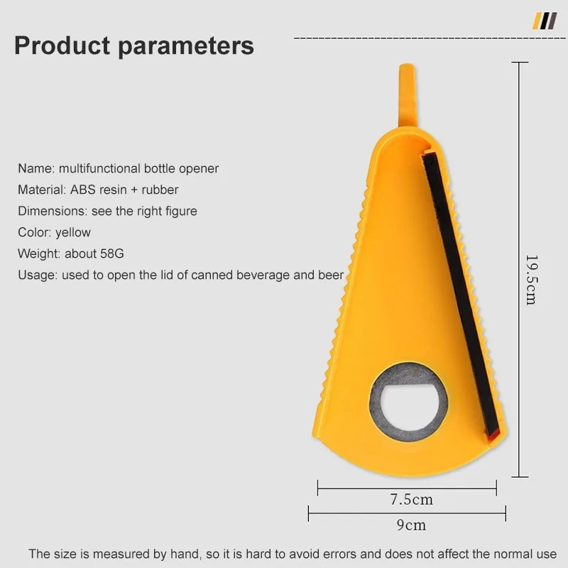 Adjustable Multi-function Bottle Cap Opener Lids Off Jar Opener Labor-saving Screw Can Opener for Kitchen Gadget