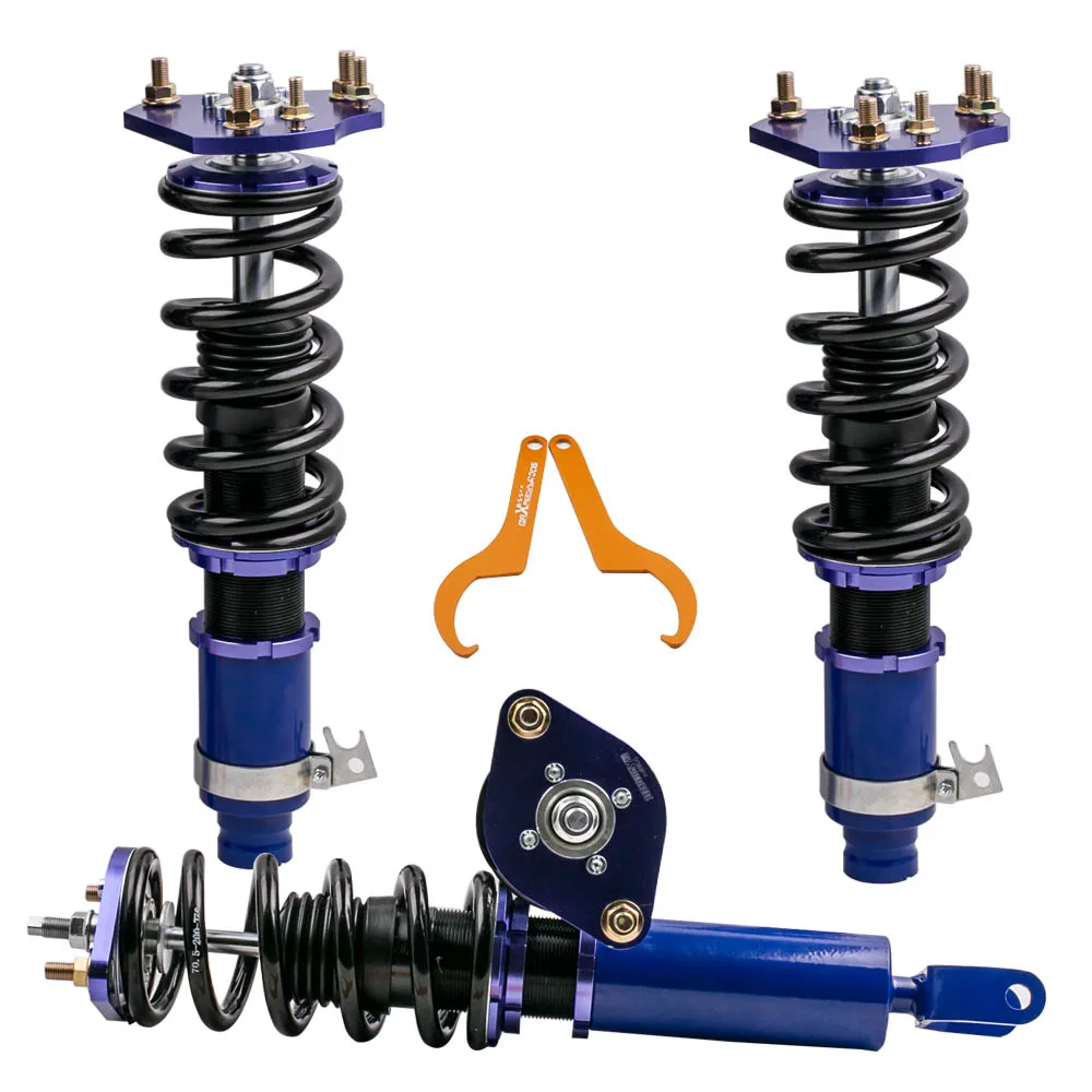

Full Coilovers Suspension Strut for Honda Prelude MK5 V SIR SPEC BB TYPE S Adjustable Coilovers Suspension Coilover Struts Shock