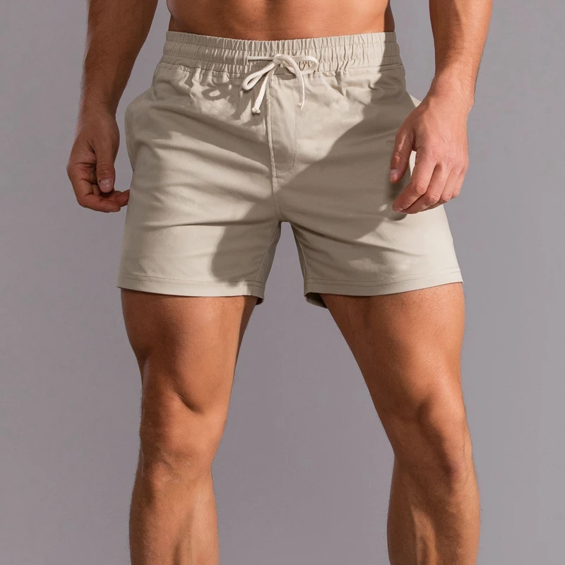 New Arrival Casual Man Summer Pink Shorts 6 Colors