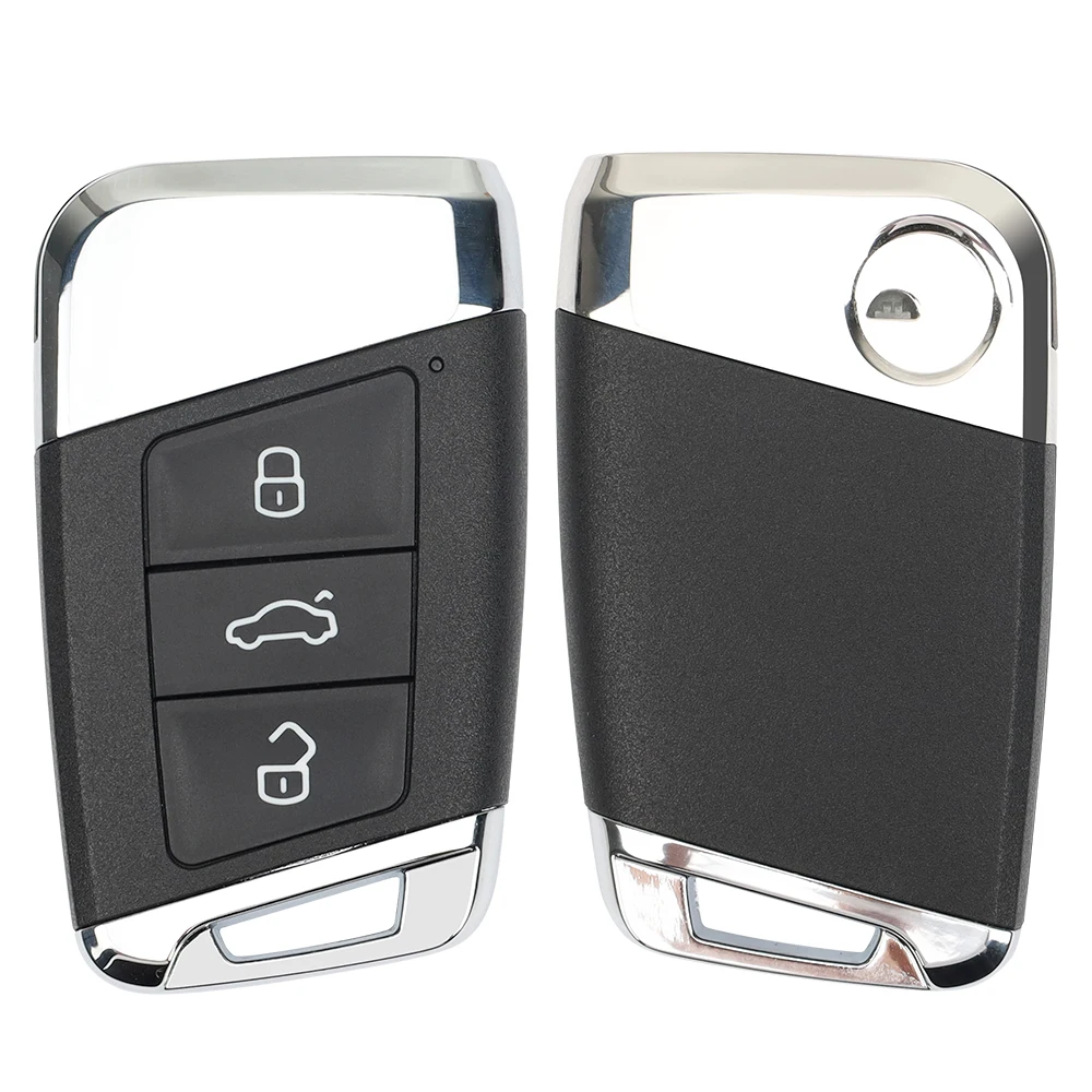 LIXIANG  Keyless Go Remote Car Key 3 Buttons 434MHz MQB 48 Chip FOB For VW Volkswagen Passat B8Superb A7 Magotan MQB48 2015-2019