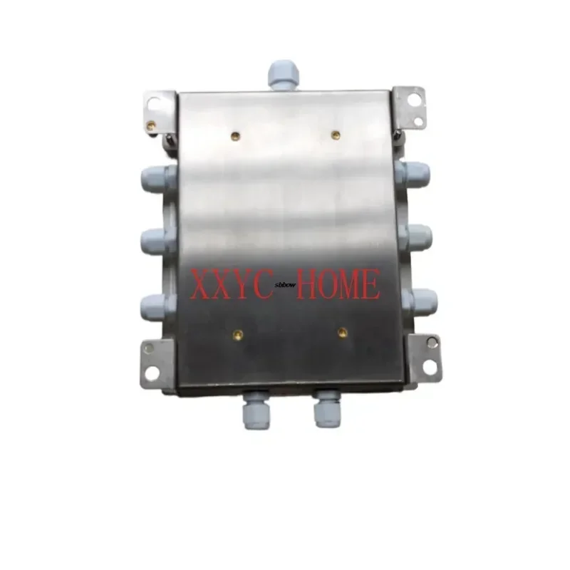 Stainless steel junction box floor scale junction box weighing sensor 4/6/8/10 line analog digital junction box