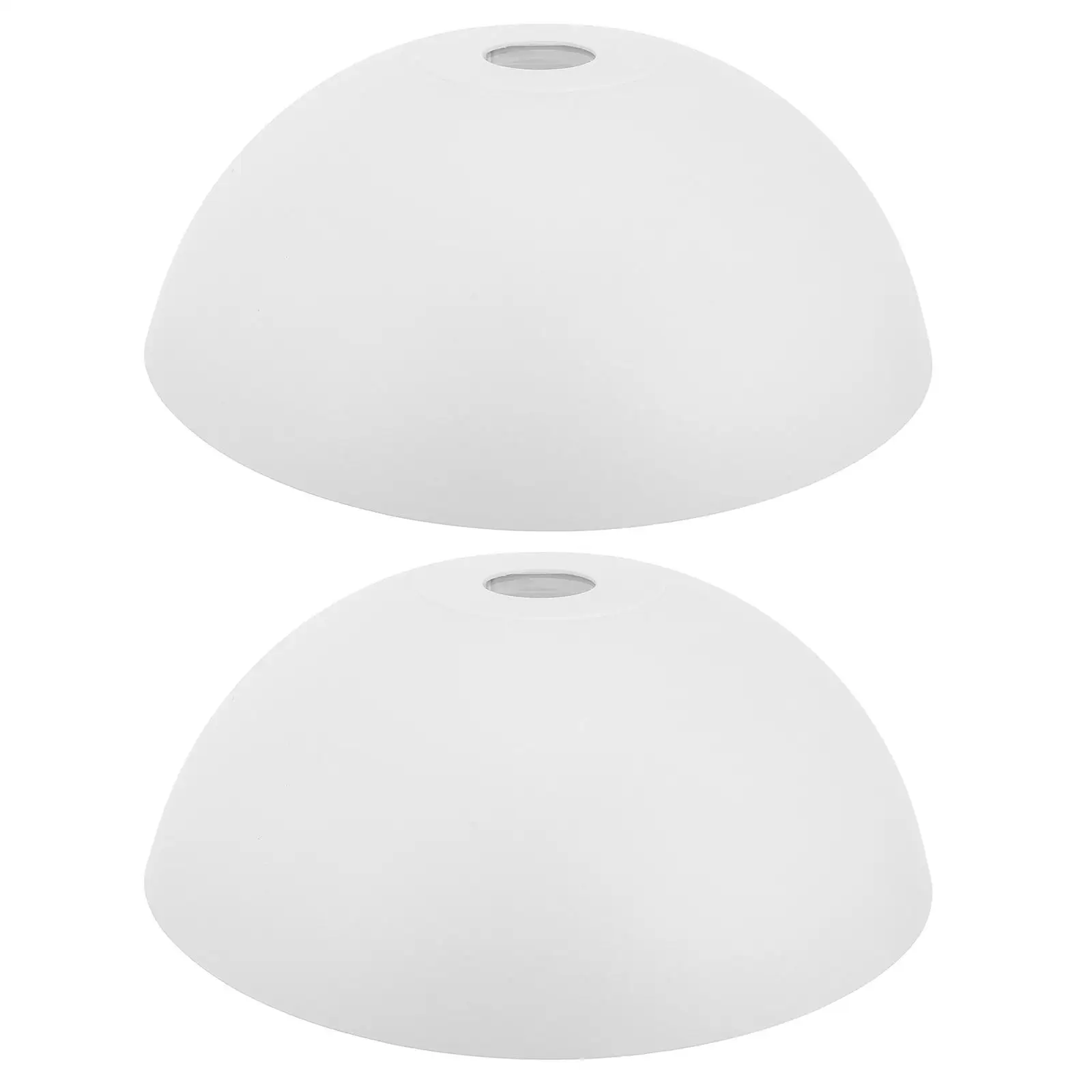 

2Pcs Plastic Lampshade 42mm Hole Ceiling Light Shade Cover Modern Replacement for Wall Lamps Easy Install Use Home Decor