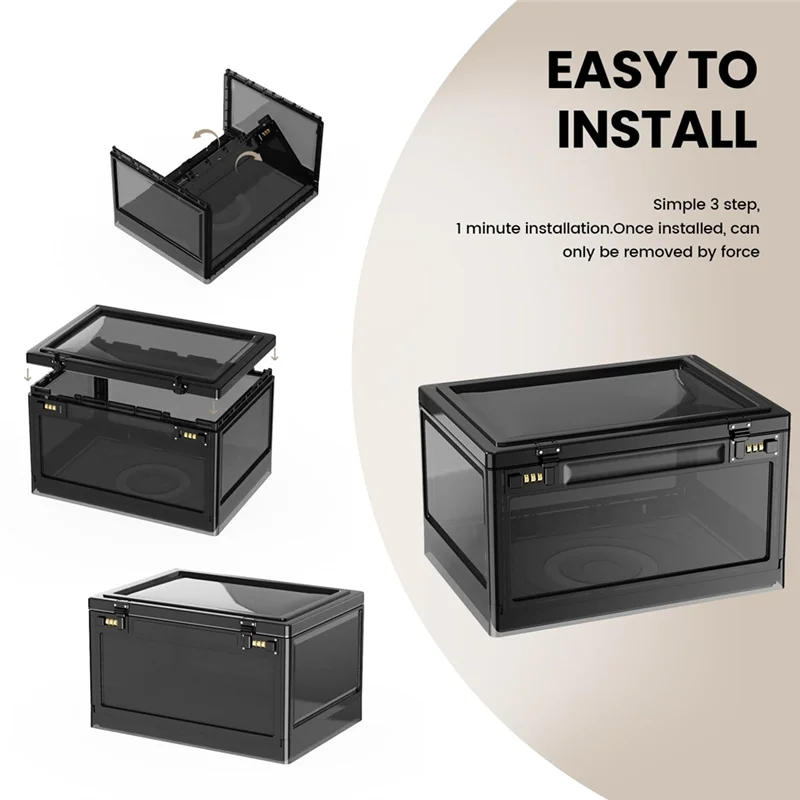 Large Lock Boxes For Personal Items, Medicine Lock Box With Code15.3X11x8.6In Combination Lockable Storage Box-A50M