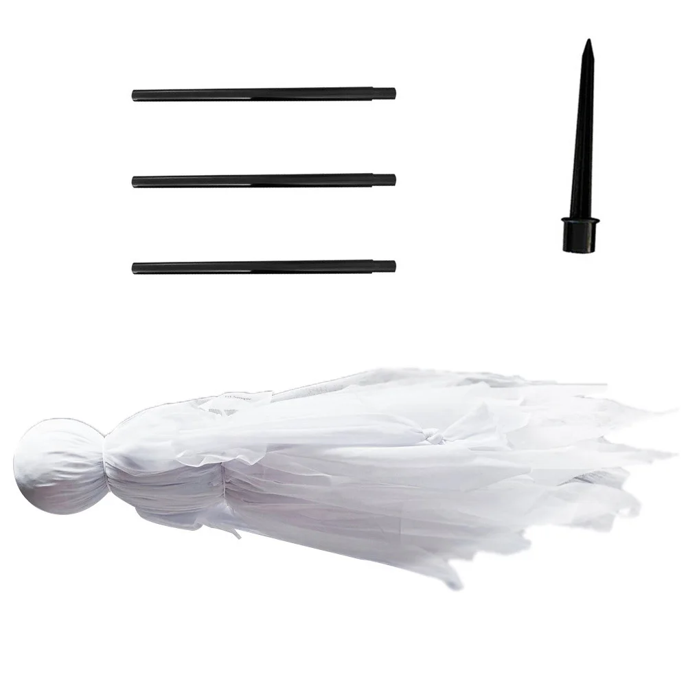 

Decoration Halloween Garden Stake Lamp Decorations Scary Light Outdoor Haunted Decorative Flashing