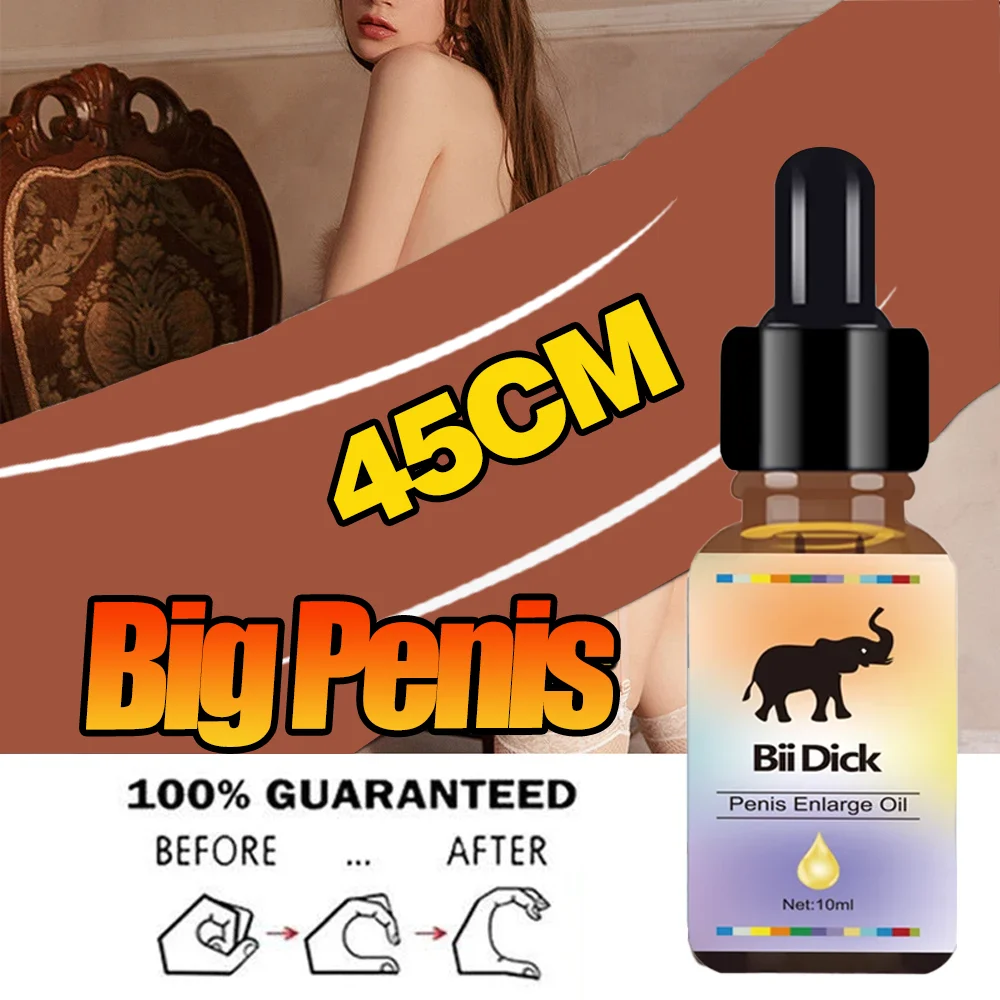 Natural Plant Extracts Penis Enlargement oil Delay Cream Lubricant for Men Increase Big Dick Growth Thickening Essential Oil