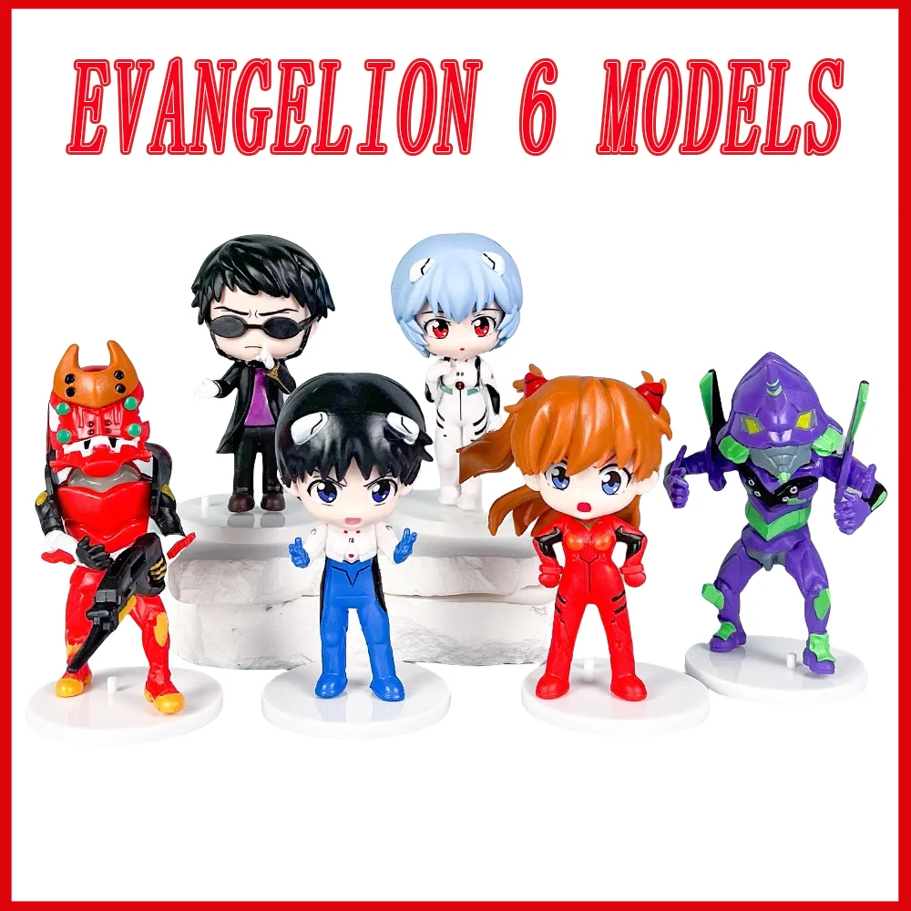 

Evangelion 6 New Century Rei Ayanami Unit-01 Q-version figurines, gacha models, figurines and anime wholesale