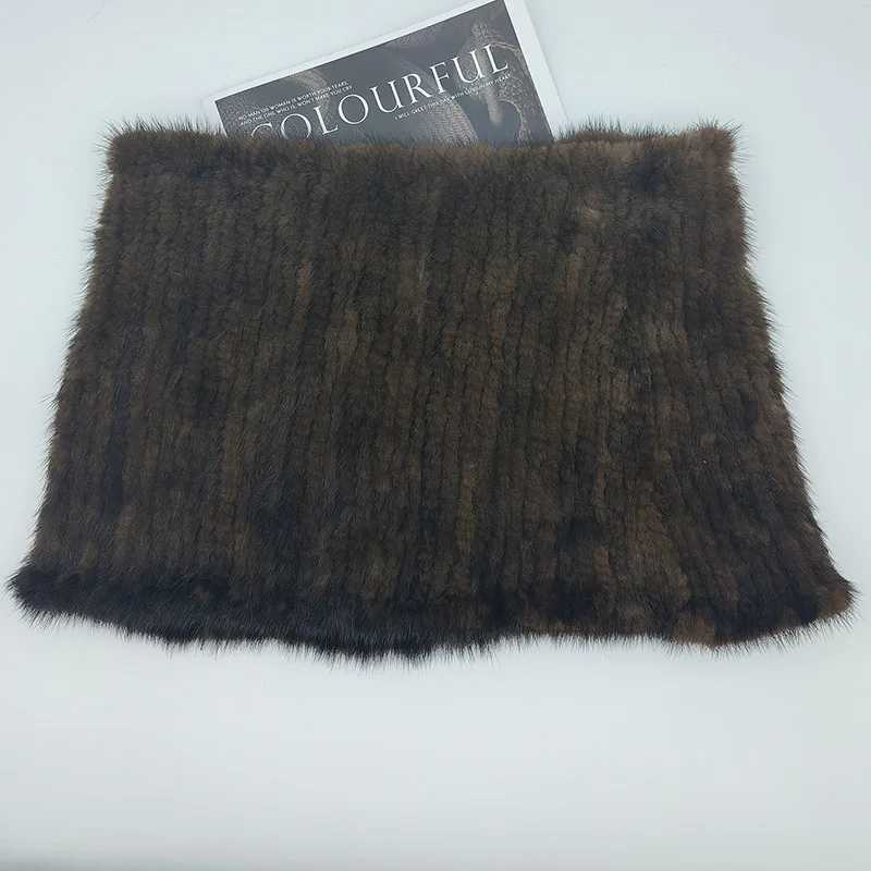 2026 Fashion Warm Women Knitted Real Mink Fur Shawl Hot sale Luxury Female Genuine Fur Shoulder Warmer Poncho