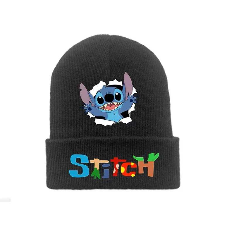 كارتون جديد وصول الخريف / الشتاء الكبار متماسكة قبعة في الهواء الطلق الدافئة زوجين قبعة هدية #4