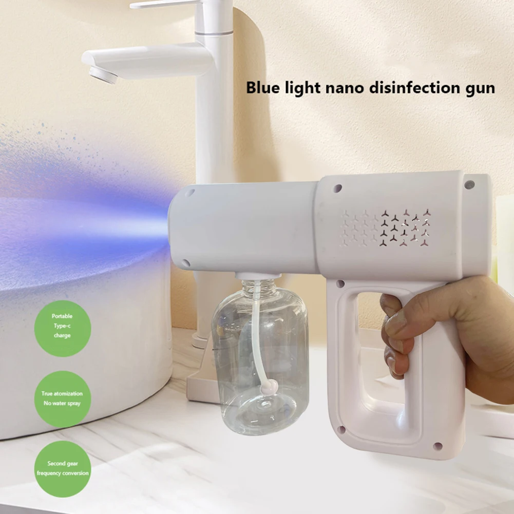 Handheld Electric Disinfection Sprayer Machine Wireless Alcohol Sanitizer Disinfectant Fogger Touchless Sanitization for Home