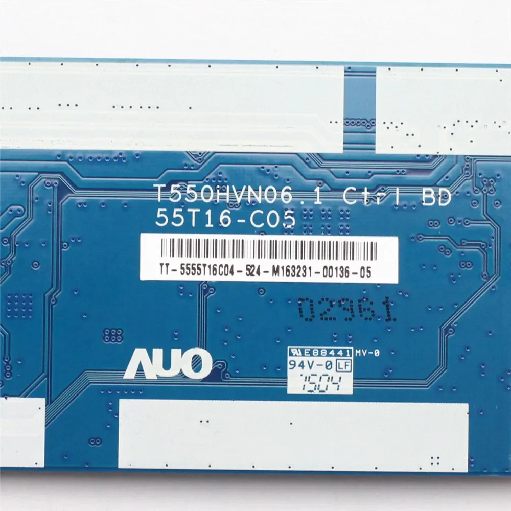 T550HVN06.1 CTRL BD 55T16-C05 placa lógica Original placa t-con para TV T550HVN06.1 55T16-C05