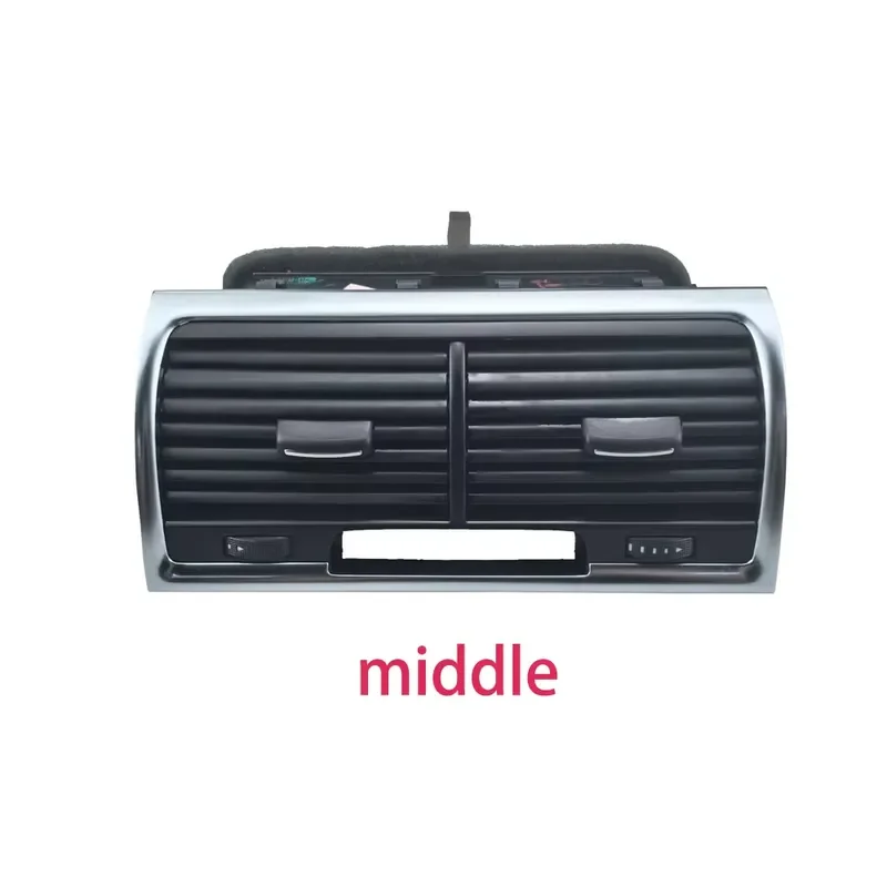 For Audi Q7 4L 2007-2015 Front Rear AC Air Conditioner Vent Outlet Dashboard Louver Panel Trim Replacement Auto Interior