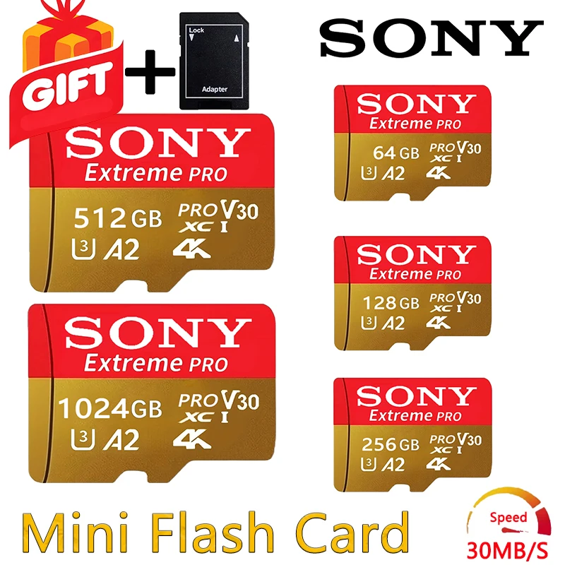 Sony Micro Tf Sd Ca…