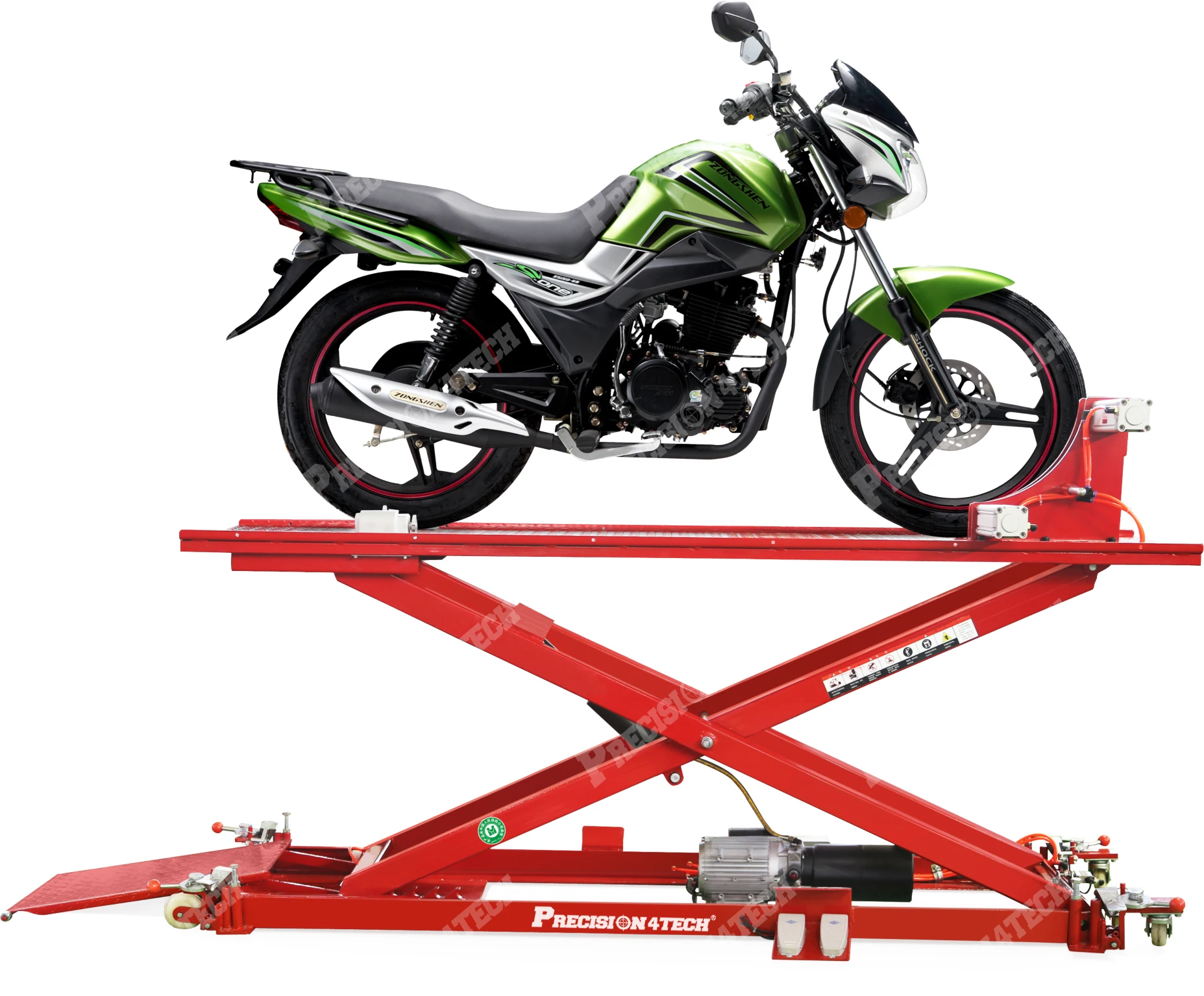 1000 LBS Portable Scissor Air Hydraulic Motorcycle Lifts Table with CE for Sale