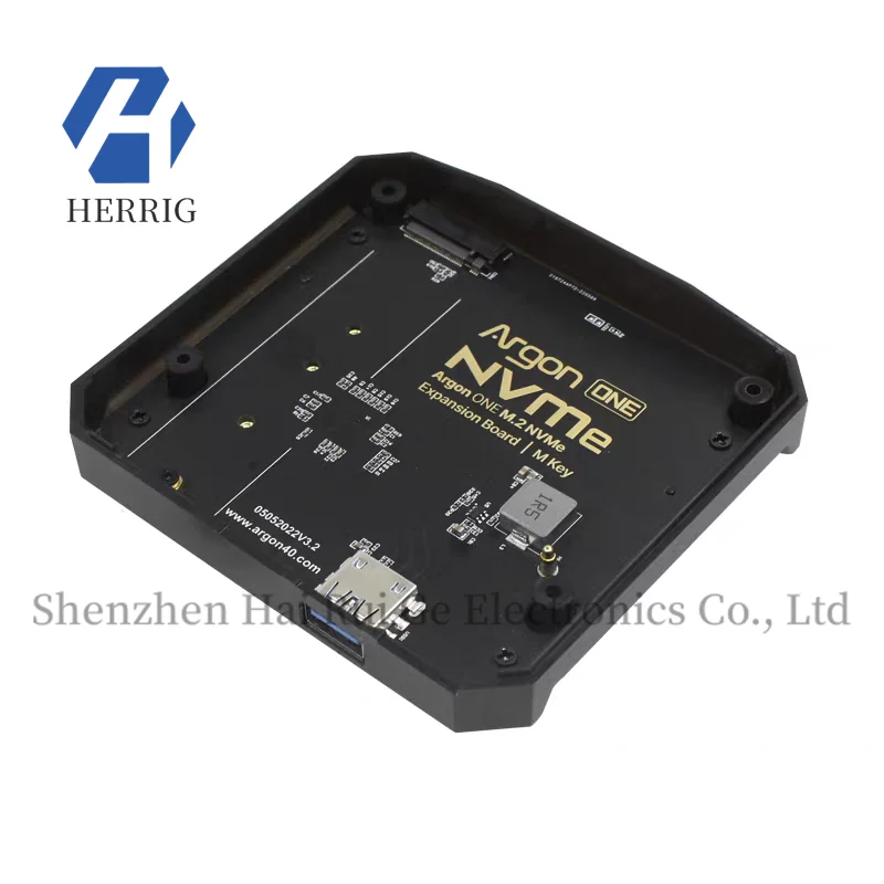 Raspberry Pi 4B USB to NVMe hard drive expansion board Argon One V2 M.2 solid-state drive driver board