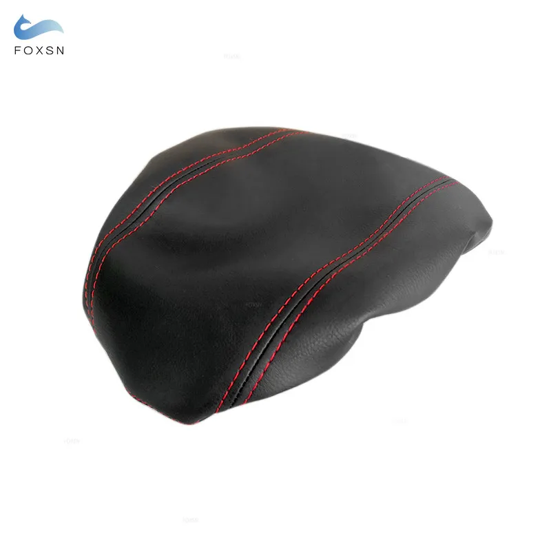 For Hyundai Tucson 2019 2020 Car Interior Center Control Armrest Box Cover Microfiber Leather Inner Accessories Trim