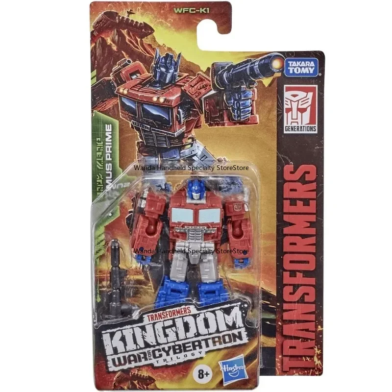 

In stock Transformer WFC-K1 Optimus Prime Action doll Anime characters Exquisite figure Assembly model statue Holiday Gifts Toy