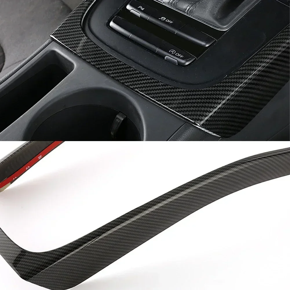 Car Center Console Gear Shift Frame Decoration Cover Accessories For Audi A4 A4L B8 A5 2009 2010 2011 2012 2013 2014 2015 2016 - view 5