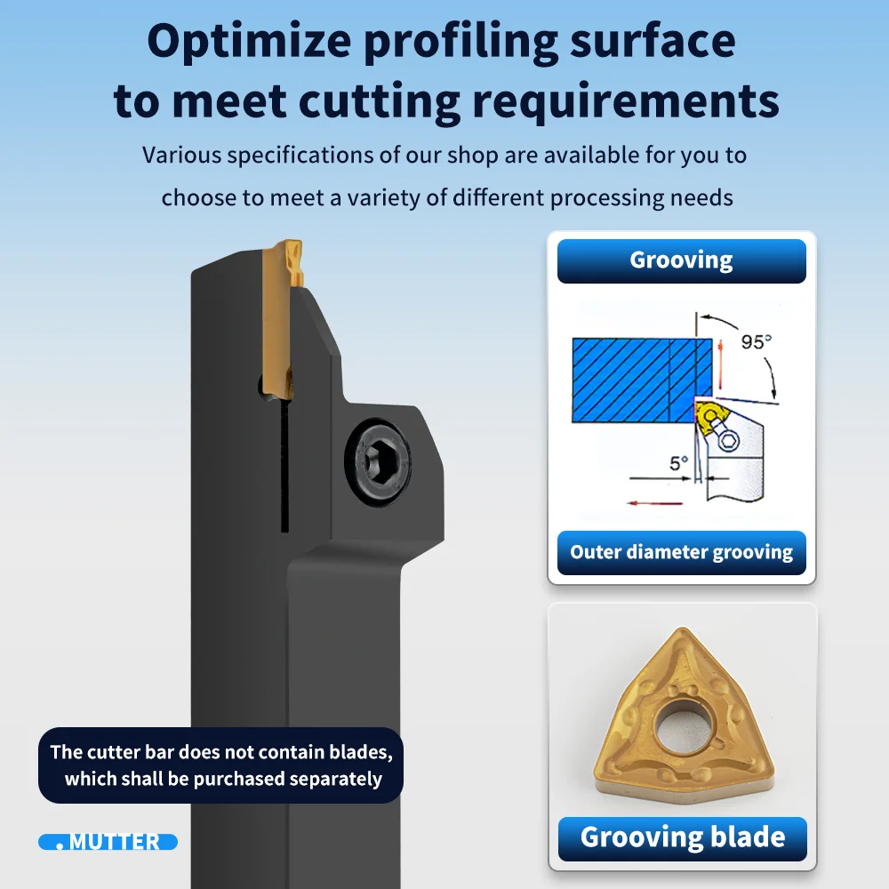 Imagem -05 - Jtfull Series Grooving Tool Holder Carbide Grooving Insert Mgehr1212mgehr1616mgehr2023 Mgehr2525 Mgmn150 Mgmn200 Mgmn300 Mgmn400