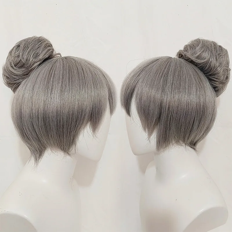 2D Anime Cosplay Wig Easy Styling Cos Hair for Comic Exhibition Role Play