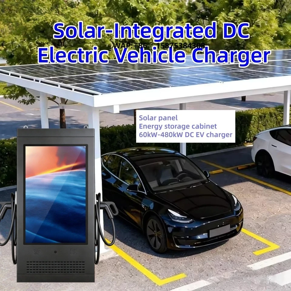 YIXINDIAN BESS Solar Panel Battery Energy Storage Off-Grid DC Fast All-in-one EV Charging Station OCPP 1.6/2.0 40kW 60kW 180kW