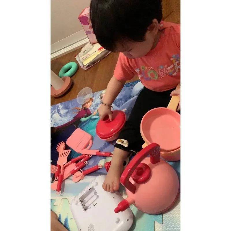 16 قطعة/المجموعة لعب الأطفال منزل لعبة قطع الفاكهة الخضار فتاة محاكاة المطبخ الطبخ مجموعة أدوات المائدة الهدايا التظاهر اللعب لعبة