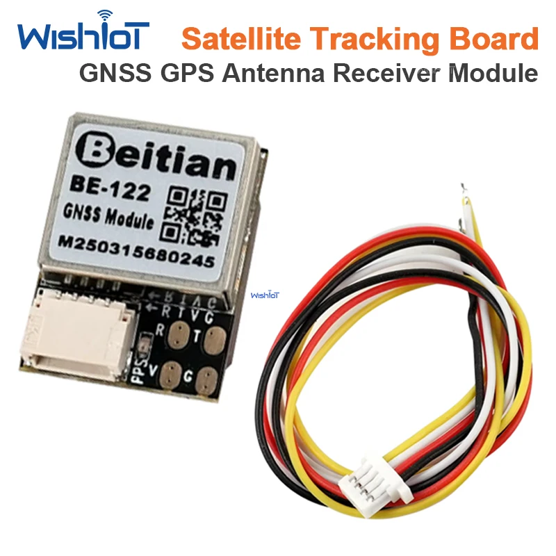 

Beitian BE-122 GPS Integrated Module With Antenna M10050 Chip GNSS Ultra-Low Power Receiver For Drone FPV RC Vehicle DIY Project
