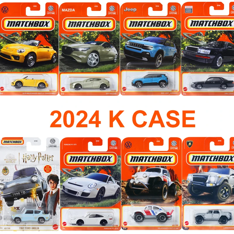 Original Matchbox Car Diecast 1/64 Toys for Boys LEXUS Chevy Camaro Jeep Porsche 911 Vehicles Models Birthday Gift