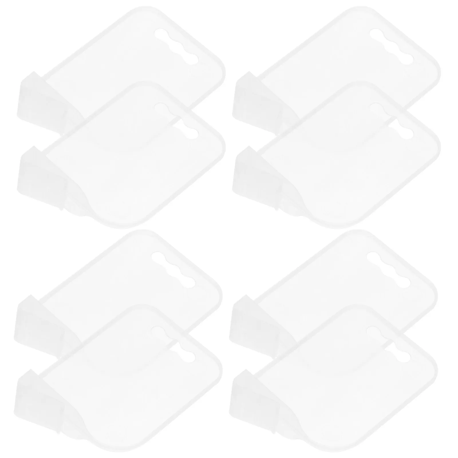 8Pcs Drawer Dividers Transparent PP Household Partition Free Combination Organizers for Drawer Storage Classification and