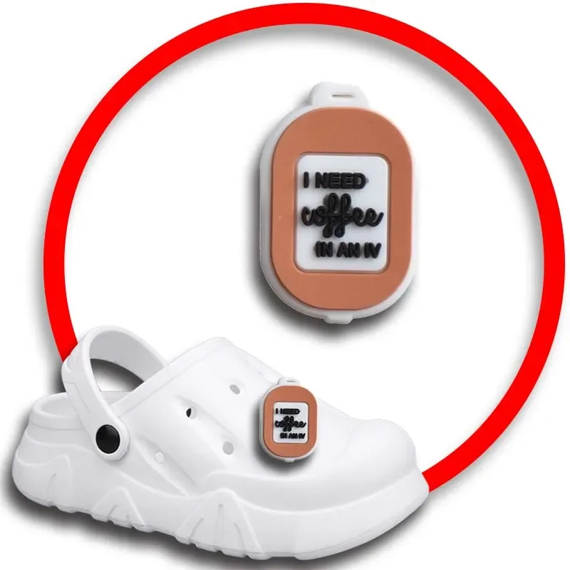 

Упаковка булавок для Crocs, шармы, аксессуары для обуви, украшение кофе, джинсы, женские сандалии, пряжка, Детские сувениры, мужские значки, подарок для мальчиков и девочек