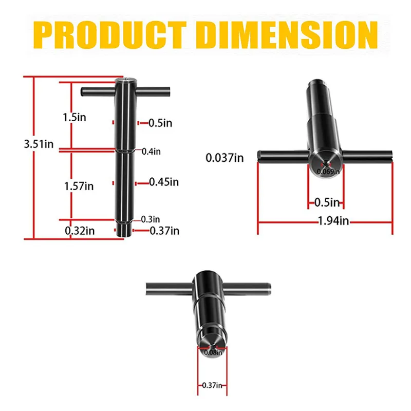 Injection Pump Timing PIN fit for John Deere Engine Fuel Pump, Timing Tool Replace for JDG1559 40610