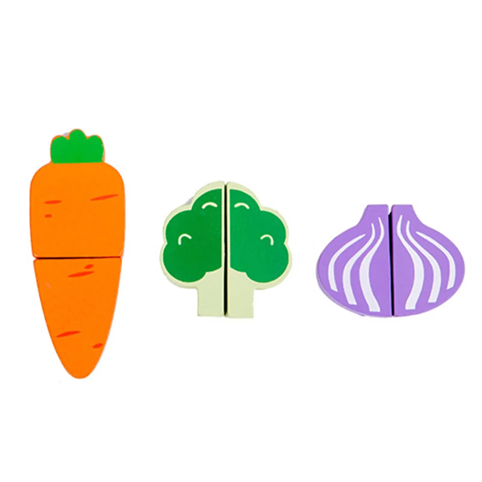 Cutting Vegetables Playset Vegetable Puzzle for Children Boys Birthday Gift