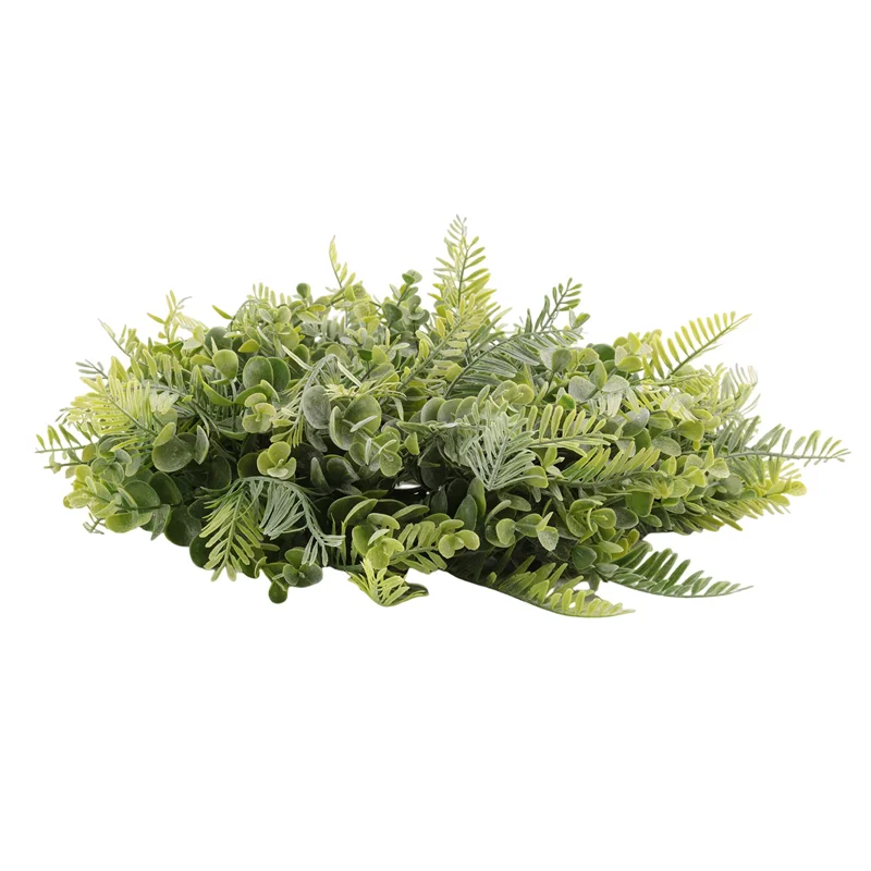 

A88Z Artificial Wreath, Door Wreath 17 Inch Lavender Spring Wreath Round Wreath For The Front Door, Home Decor