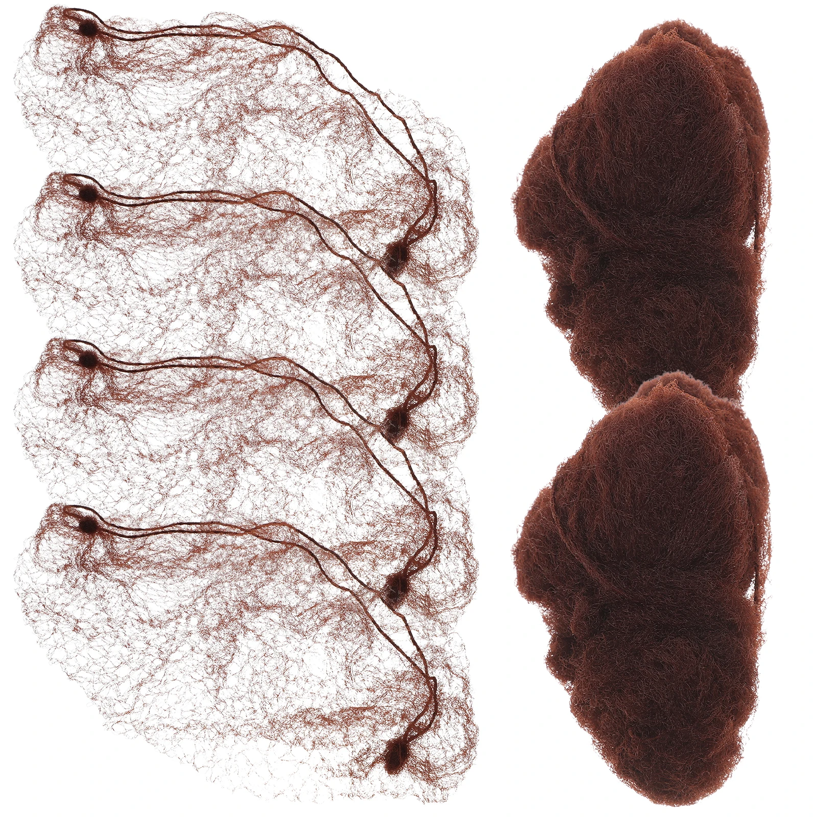 

50pcs Hair Nets Invisible Elastic For Salon Restaurant Food Service Comfortable Soft Caps Invisible Hairnet Mesh Cap Hairnets