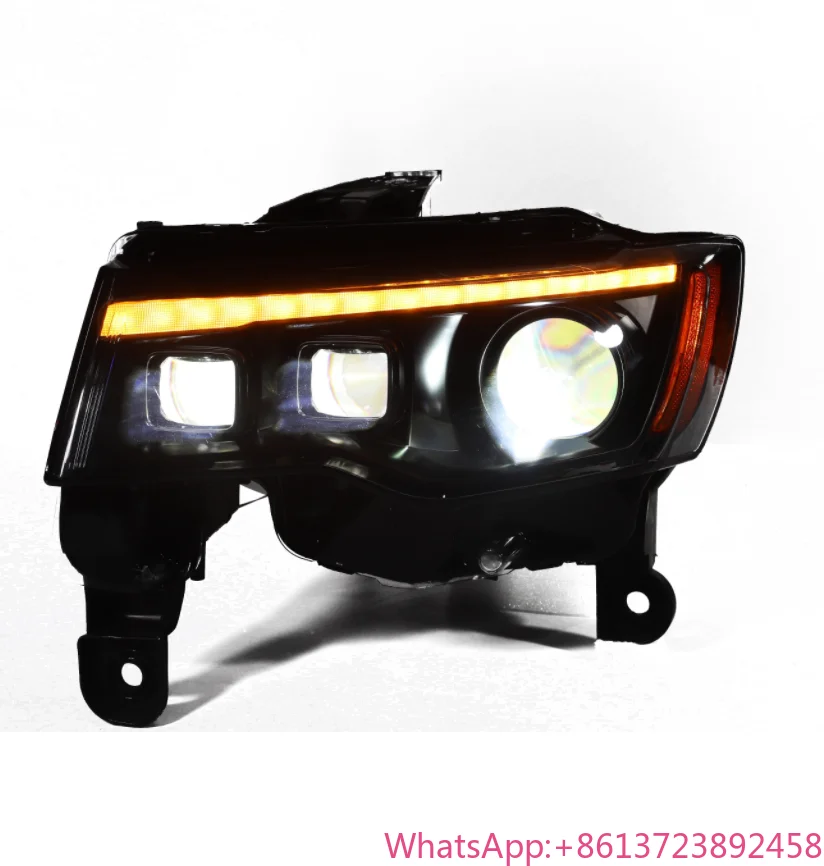 

DK Motion LED Headlight for Jeep Grand Cherokee with non-adaptive xenon or halgen 2014-2021 4th Gen Headlamp