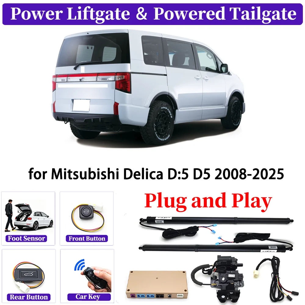 

for Mitsubishi Delica D:5 D5 2008-2025 Upgrade Car Automatic Power Liftgate Kit Smart Auto Electric Tailgate System Plug＆play